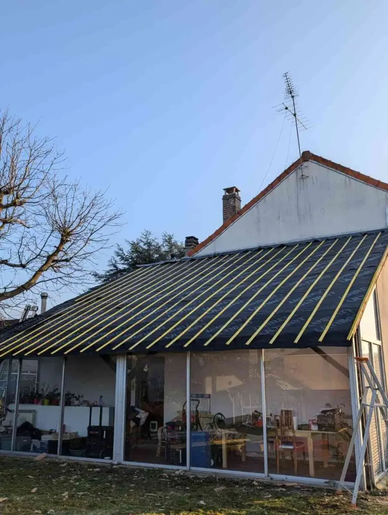 Rénovation et renforcement de charpente à Domont